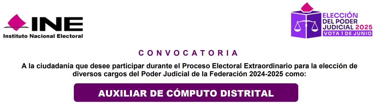 auxiliar de cómputo distrital